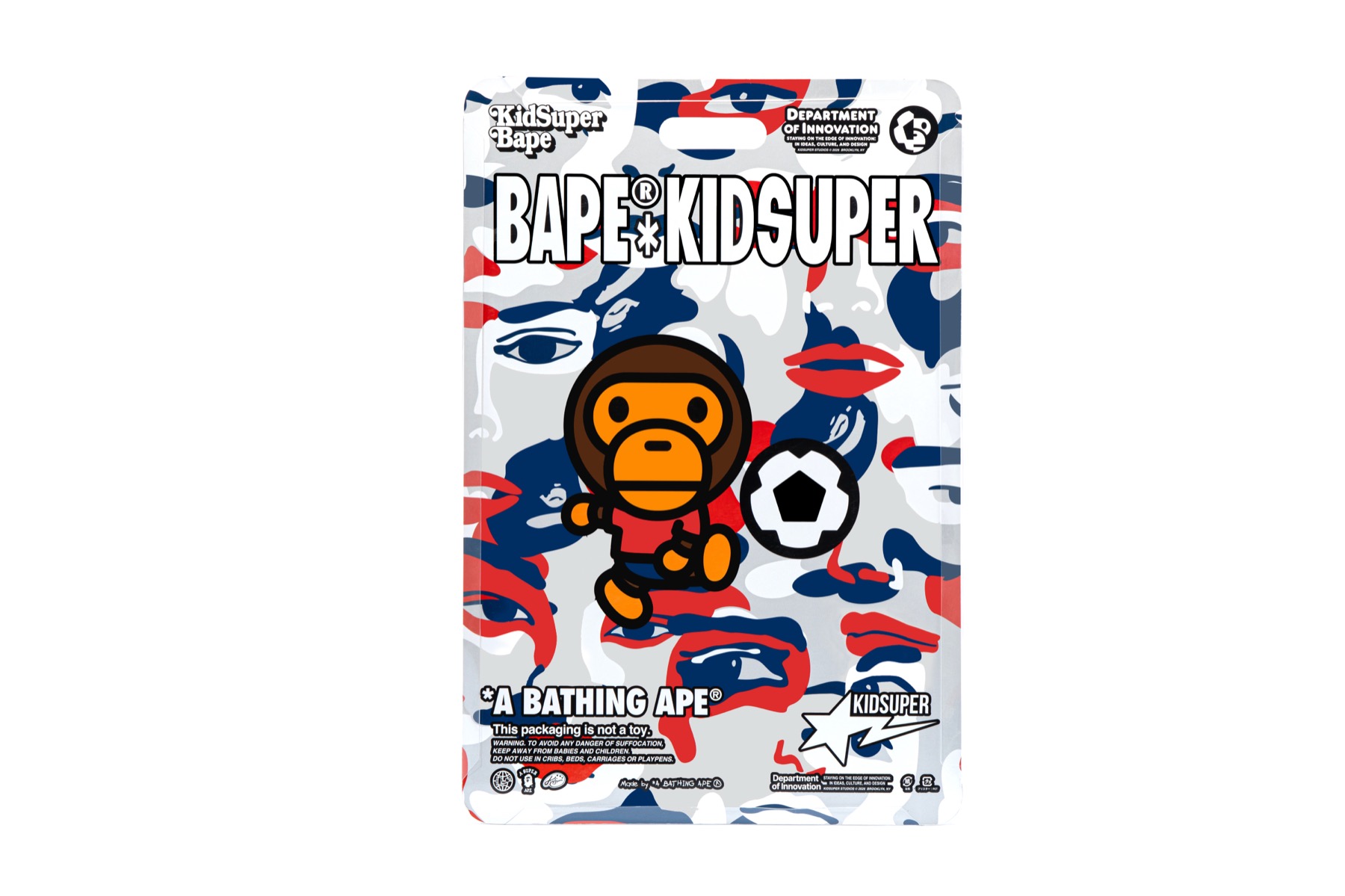 BAPE STA™ SUPERBAPE CUP by KidSuper RED 001FWM231928 7