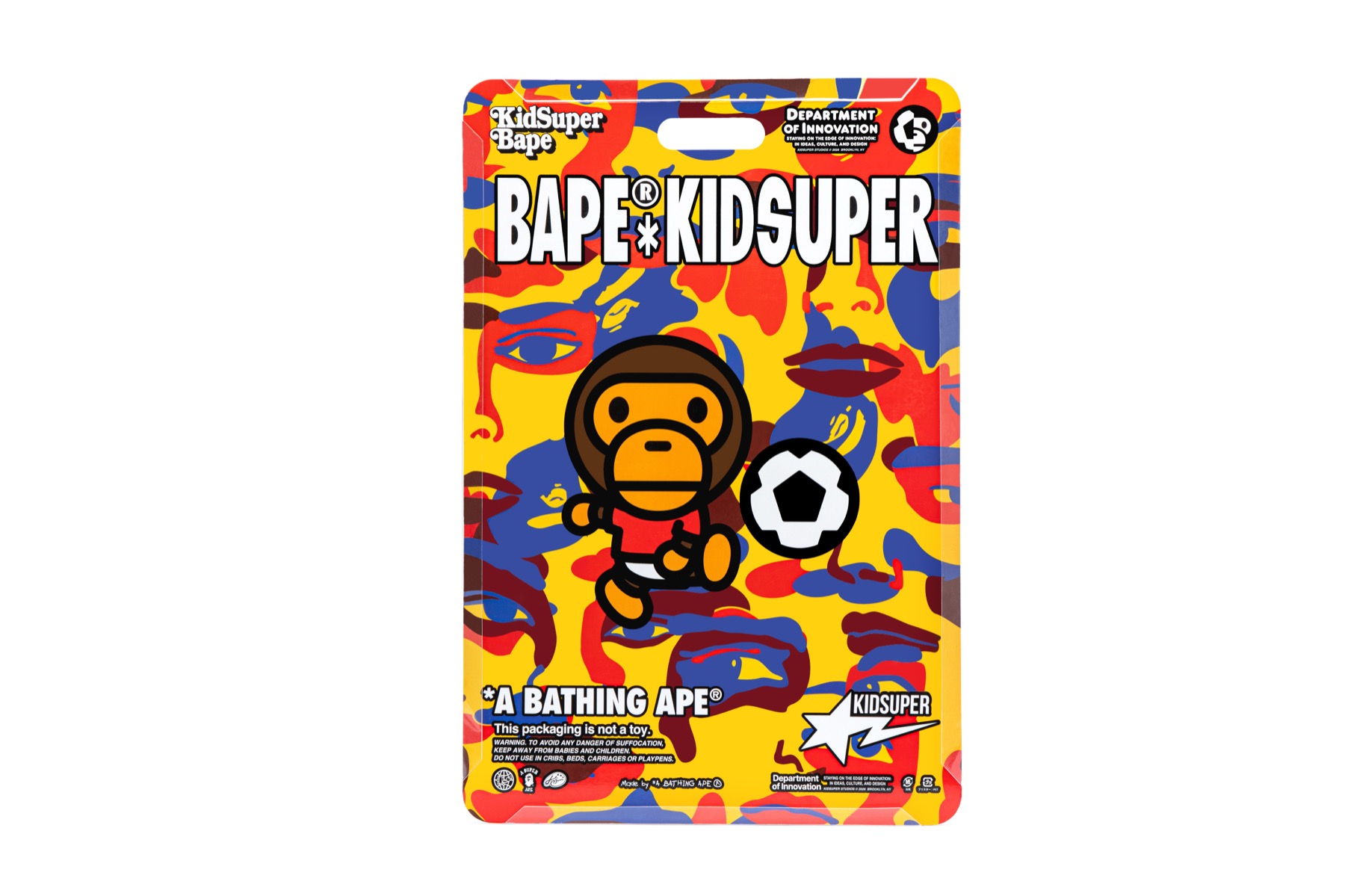 BAPE STA™ SUPERBAPE CUP by KidSuper RED 001FWM231933 7